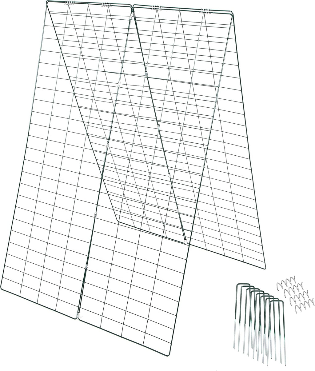 Foldable Cucumber Trellis 34 x 48 Inches with 8 Securing Pegs E84550