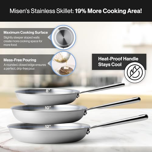 12 Inch 5-Ply Stainless Steel Pan R63115