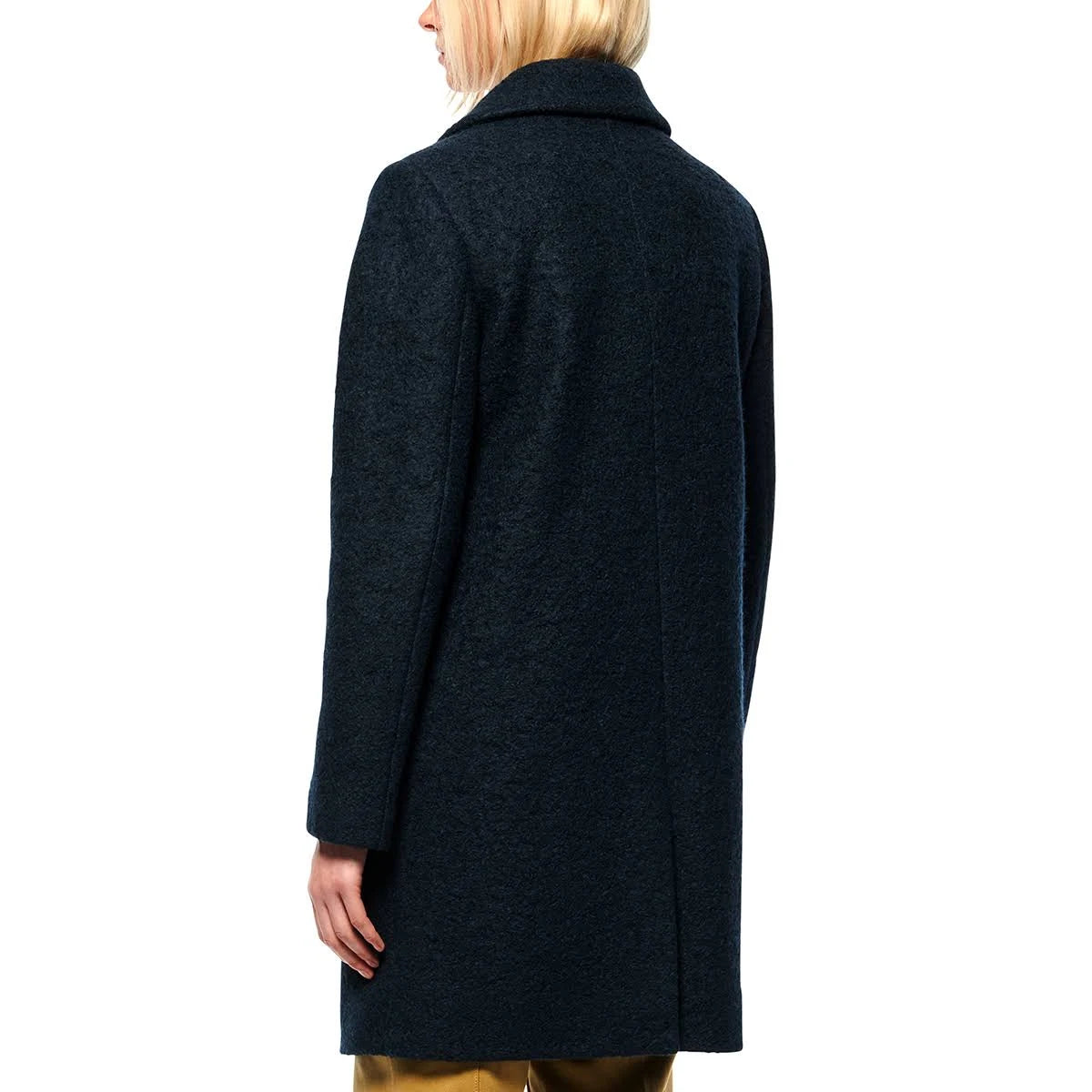 Dark Camel Boucle Coat N580