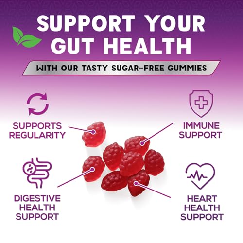 120 Gummies Berry Flavor Fiber Gummies L933