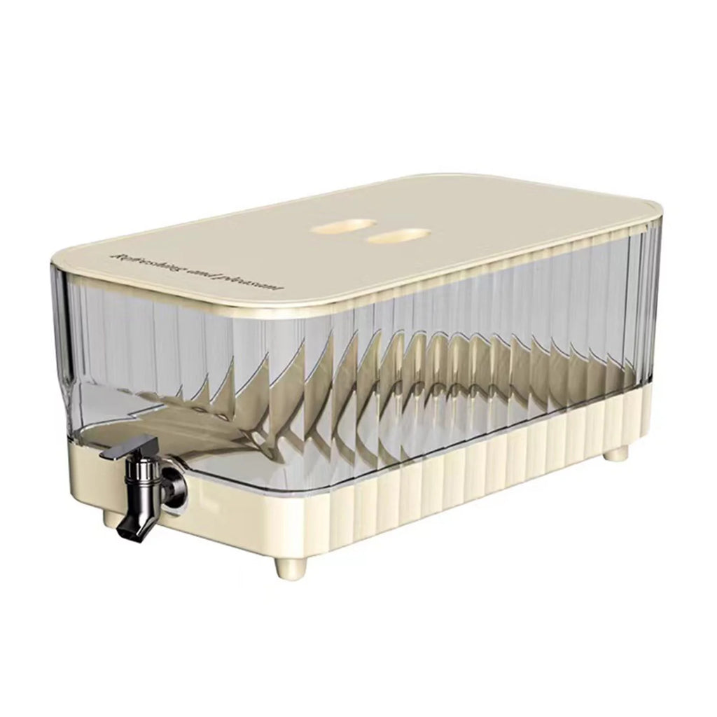 5.3L Cold Kettle with Faucet Filter Beige D26275