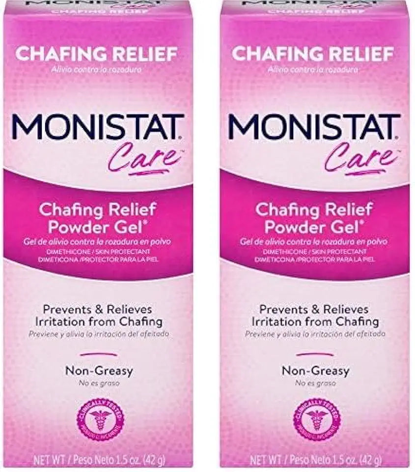 Chafing Relief Powder Gel 1.5 oz Pack of 2 L4582