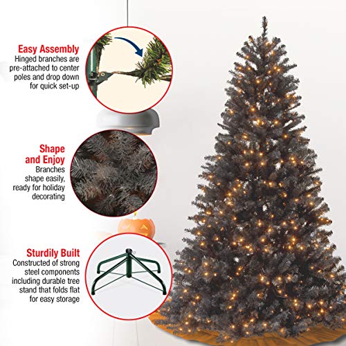 7.5 Feet Pre-Lit Artificial Christmas Tree with Stand I5079