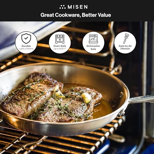 12 Inch 5-Ply Stainless Steel Pan R63115