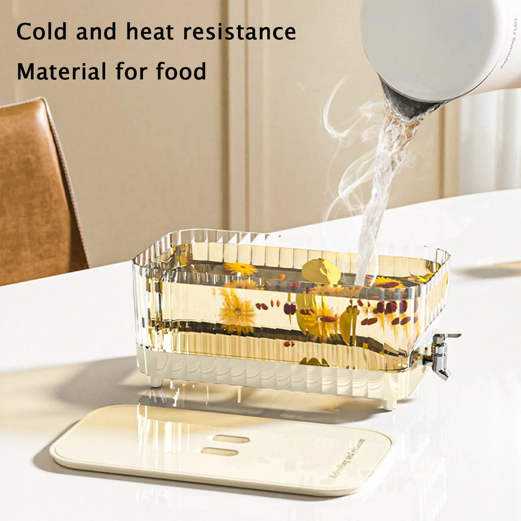 5.3L Cold Kettle with Faucet Filter Beige D26275