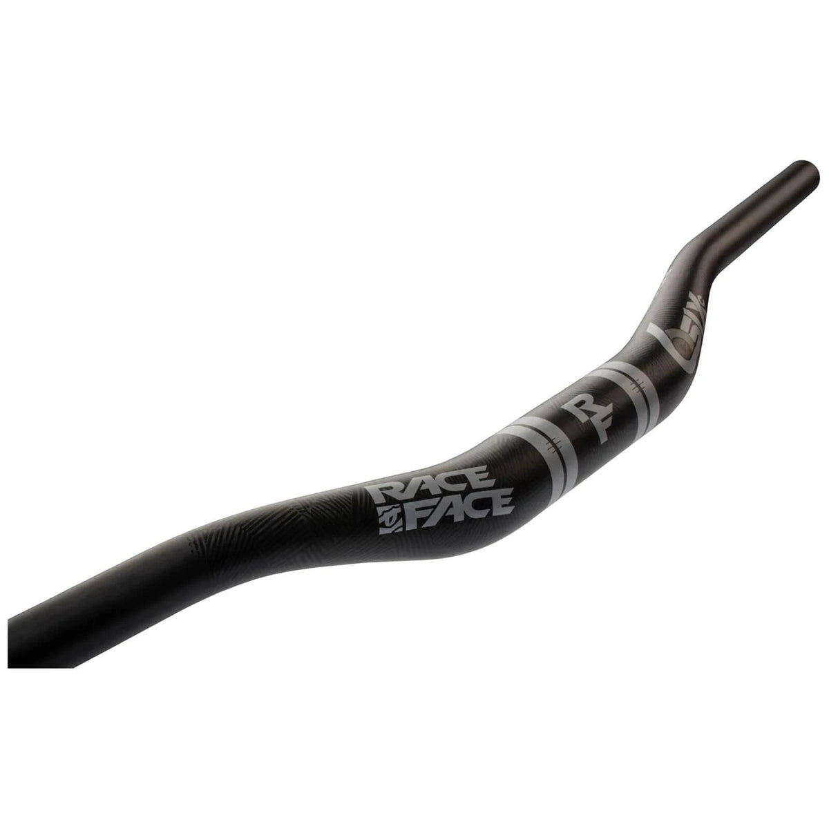 SixC Carbon Riser Handlebar 35 x 820mm 35mm Rise Silver F25918