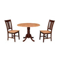 3 Piece Drop Leaf Solid Wood Dining Set H114
