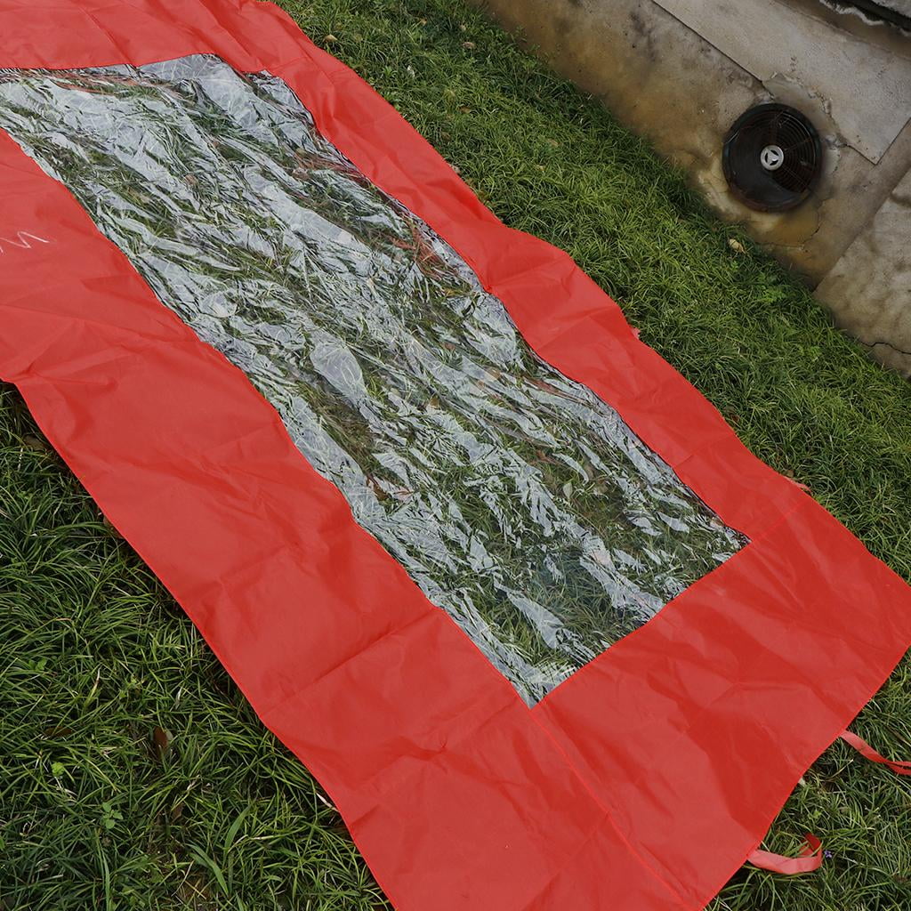 Red B 190x290cm Waterproof Side Tarpaulin Panel A2790