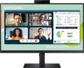 24-Inch FHD IPS Computer Monitor with Built-in Webcam and Speaker N7614