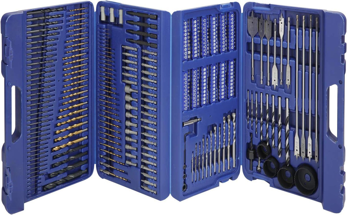 300-Piece Drill and Driver Accessory Set with Storage Case X298297