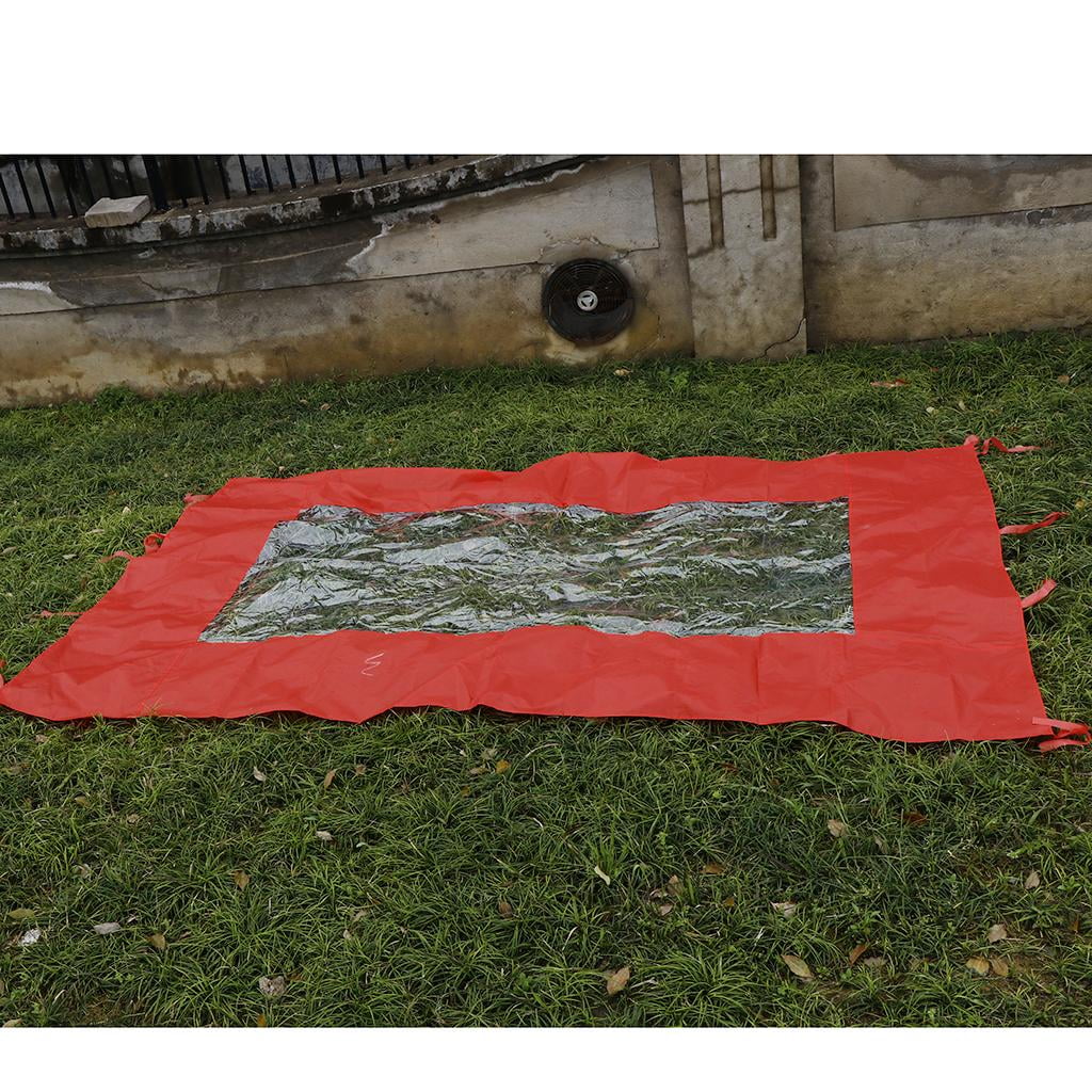 Red B 190x290cm Waterproof Side Tarpaulin Panel A2790