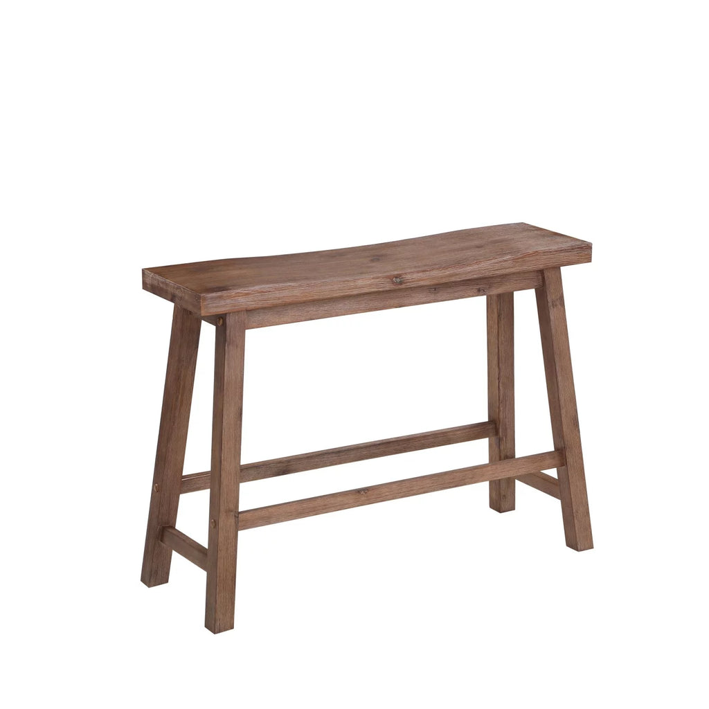 24in. Backless Wood Dining Bench Z99426