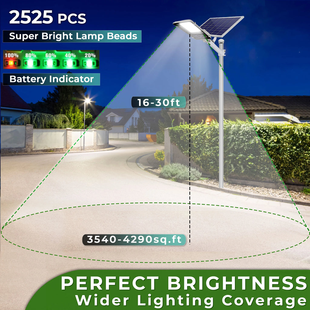 3400 Watt Solar LED Street Light with Remote S23437