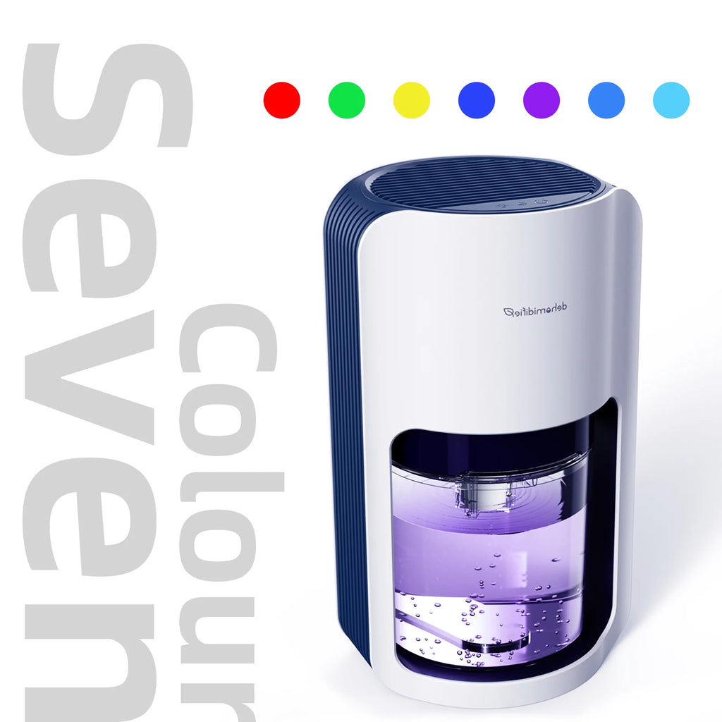 1200ml Ultra Quiet Dehumidifier with Automatic Defrosting C843