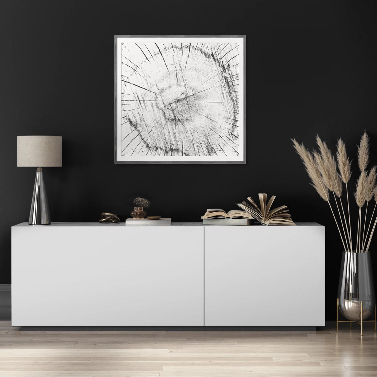 Black Peel and Stick Removable Vinyl Wallpaper A8674