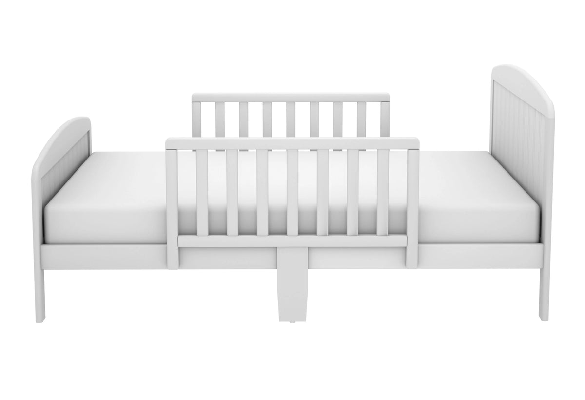 Off-White Wooden Toddler Bed H371582