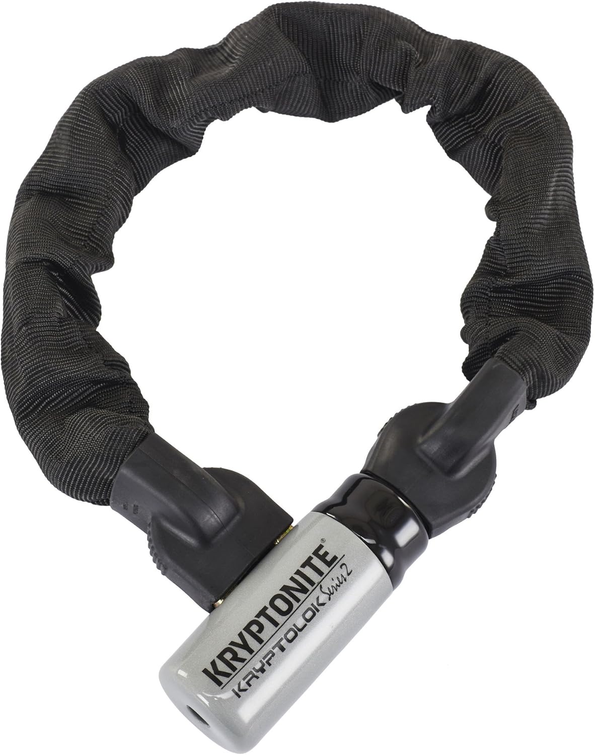 Black/Grey 55cm Integrated Chain Lock, Pack of 2 M993