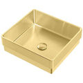 Semi-Recessed Basin Set with Center Drain P14653