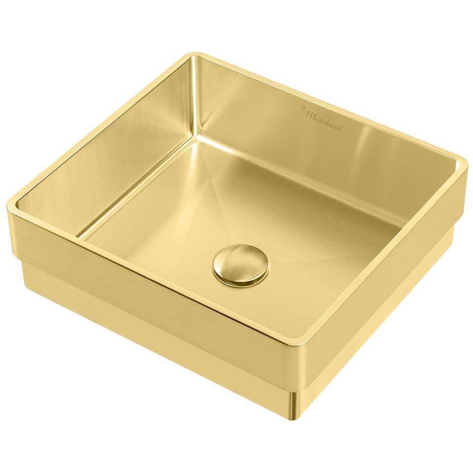Semi-Recessed Basin Set with Center Drain P14653