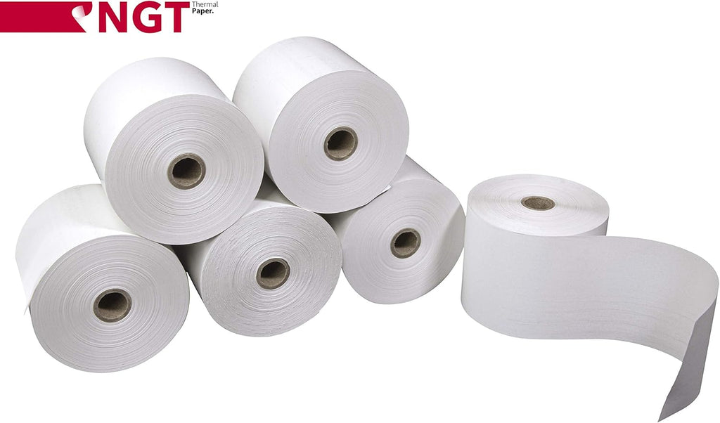 50 pcs 2 ¼-inch x 230’ Thermal Paper Rolls for POS O926739