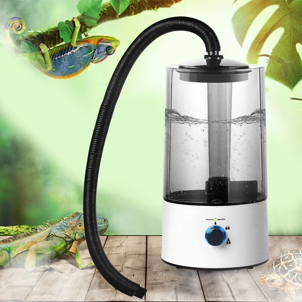 Reptile Terrarium Humidifier Fogger 4L Capacity Misting Machine with Hose F90277