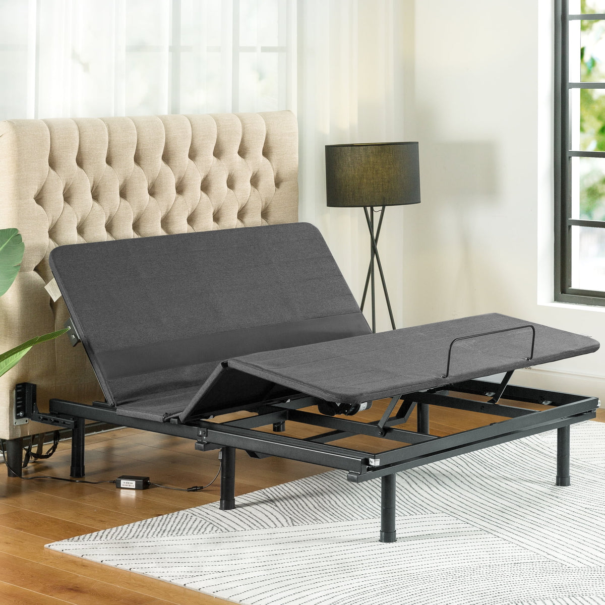 14" Adjustable Metal Base Twin XL G637