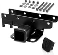 Hitch & Cover Kit 2 inch Rear Receiver Hitch Tow Towing Trailer Hitch Pack of 2 A240