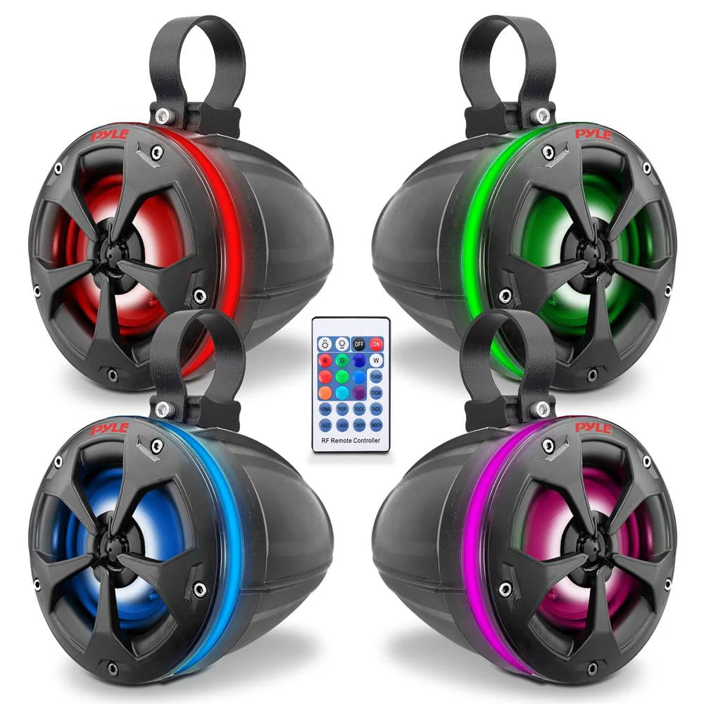 Waterproof 4 Inch Marine Grade Off-Road Speakers D8220