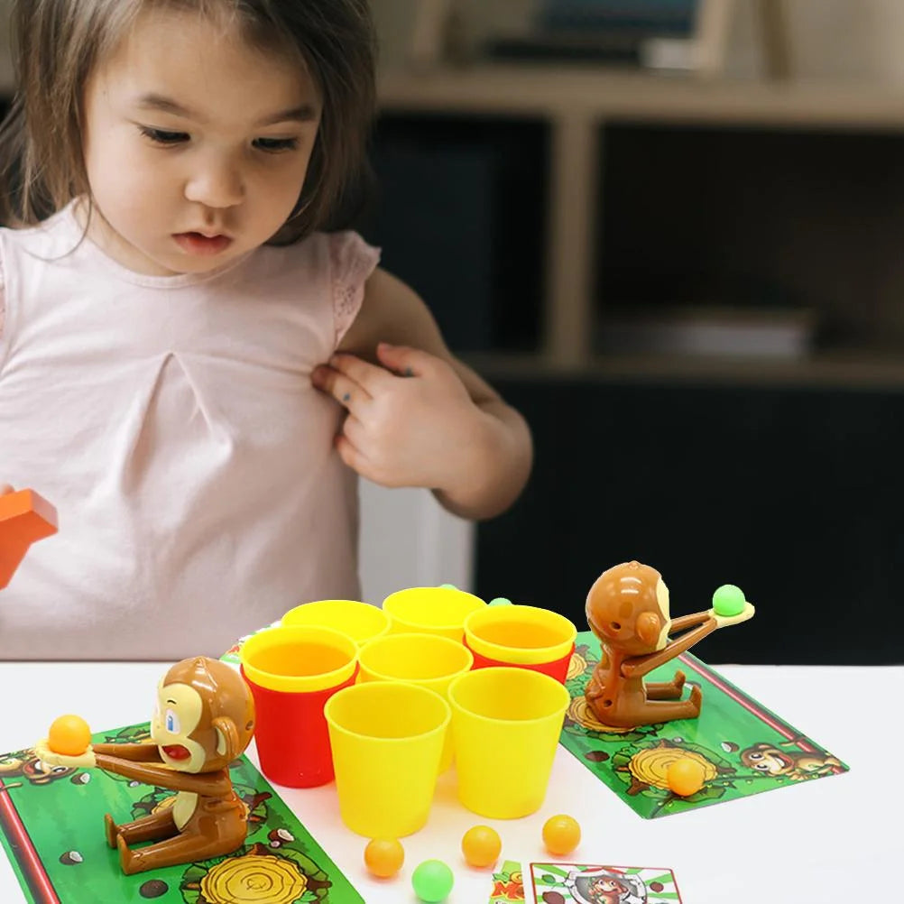 Funny Monkey Shooting Basket Toy Board Game U820
