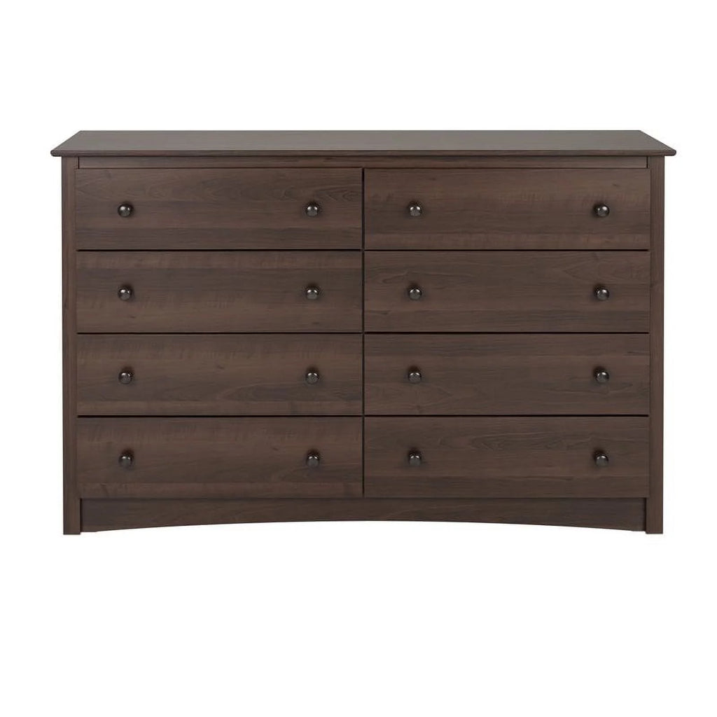 8 Drawer Espresso Composite Wood Dresser X299589