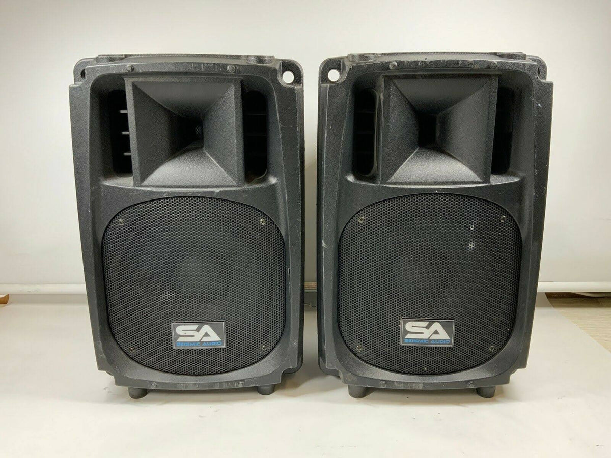 Two 10x22 Floor Monitors Speakers F128817
