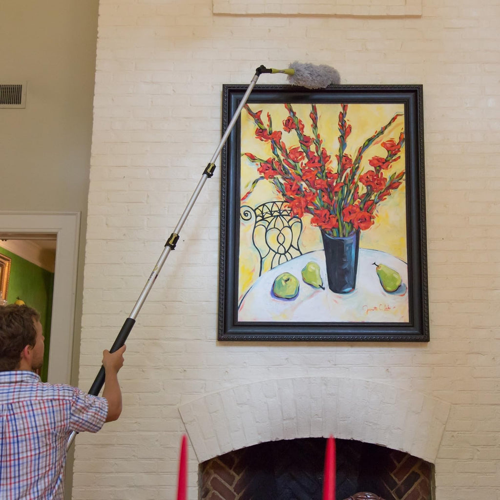 Microfiber Feather Duster with Telescopic Pole W4853