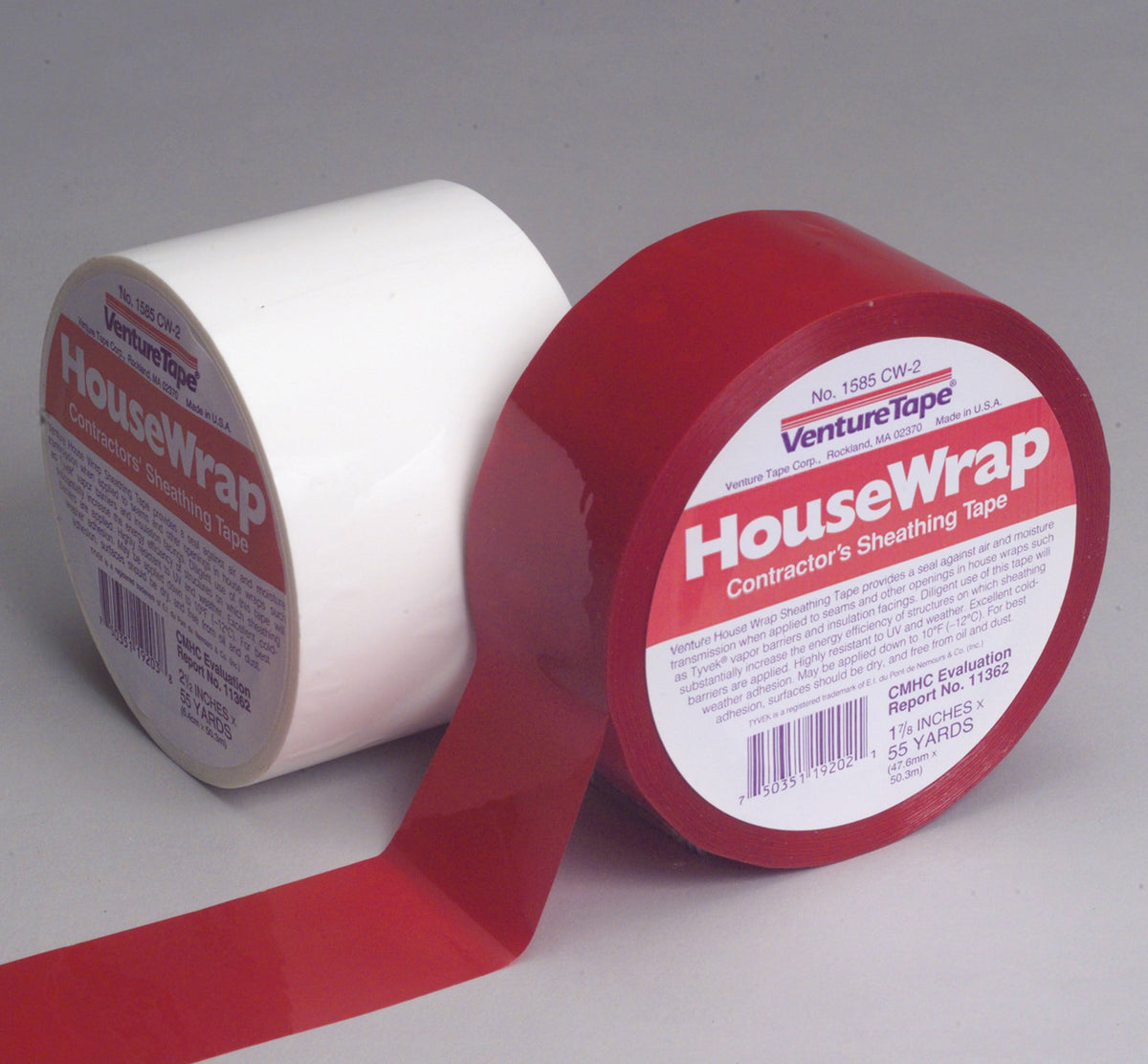 Red Polypropylene Sheathing Tape, 60 mm x 66 M, 20 per Case X839286
