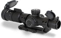 1-3x24 First Focal Plane Rifle Scope with Illuminated MOA Reticle and Offset Cantilever Mount Y795