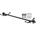 2000-Lb. Capacity Complete Axle Kit, 67inch Hubface, 55inch Spring Center, 5-Stud Pattern, 4.5inch Hubs S618538