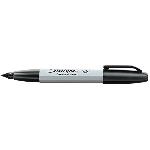 Black Chisel Tip Permanent Markers 2 Count V15605
