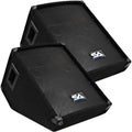 Two 10x22 Floor Monitors Speakers F128817