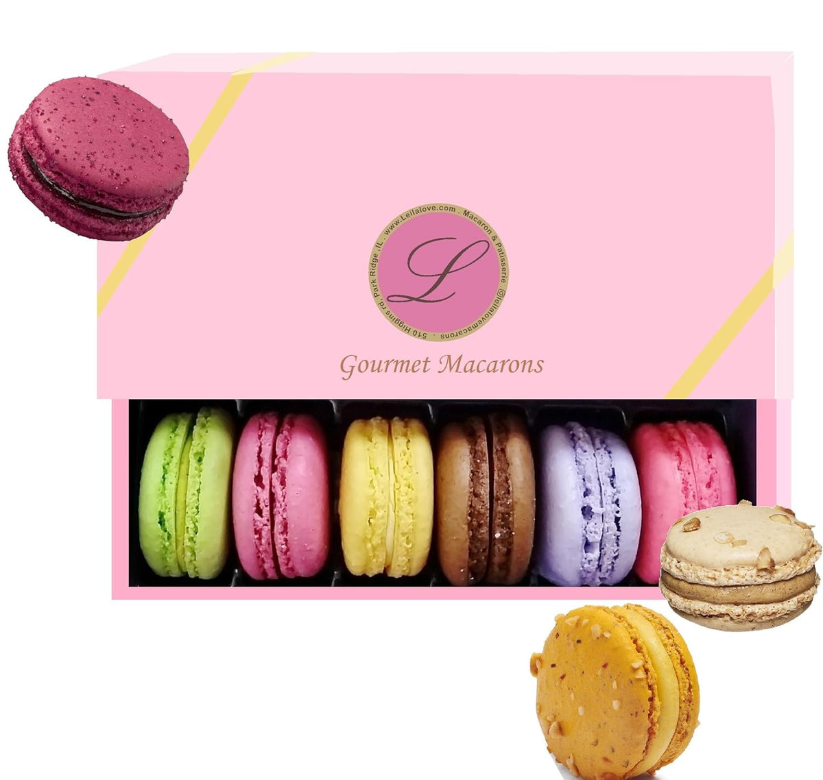 6 Macaron 6 flavors C9223