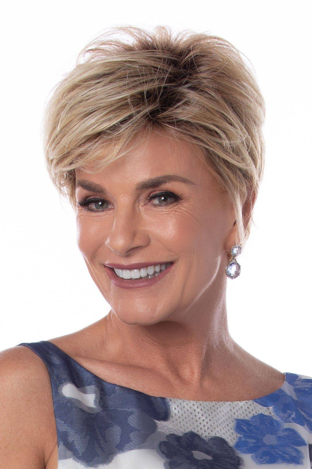 Brown Blonde Jazzy HF Wig U508