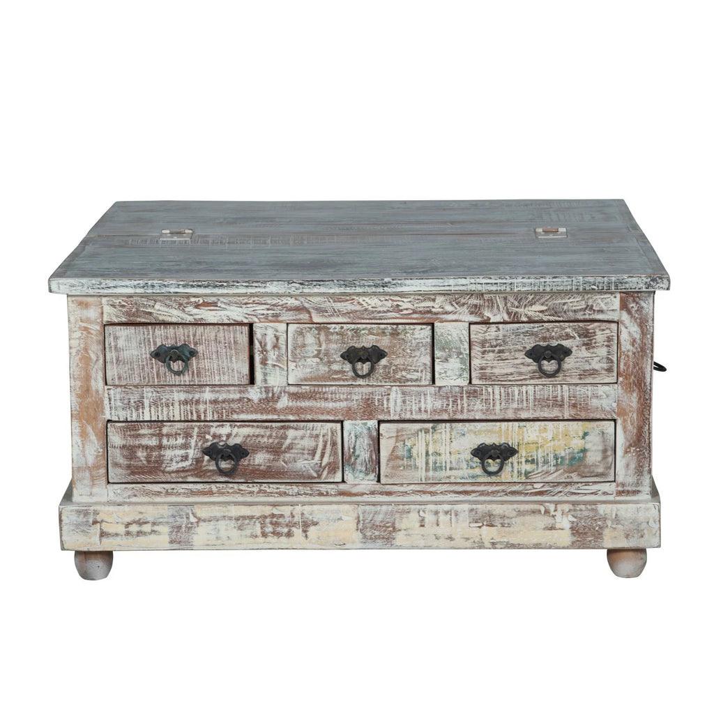 White Lift Top Coffee Table Z822