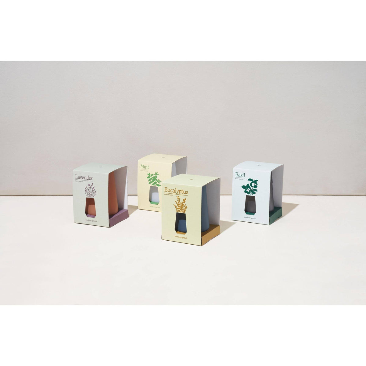Tapered Tumbler Grow Kits, Indoor Garden Kit, Lavender & Eucalyptus (2 Jars) Z273200