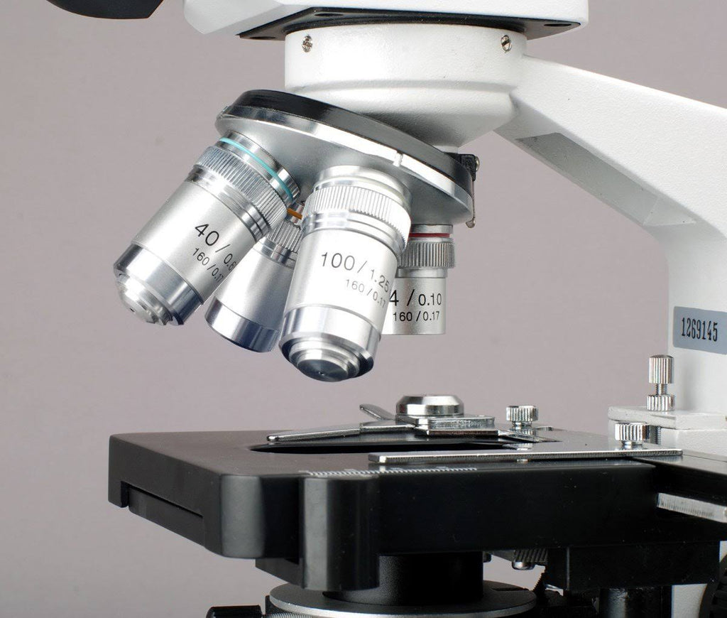 2000X LED Trinocular Compound Microscope with 3D Mechanical Stage and 5MP Camera O750133