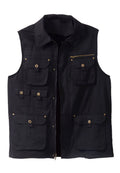 Black Multi Pocket Vest W92410