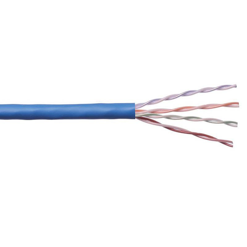 Cat 5e Riser Cable Blue 1000 ft Payout Box M335588