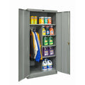 Gray Solid Door Combination Cabinet Z133706