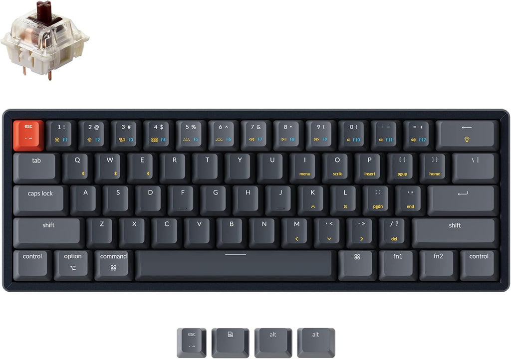 60% Layout RGB Hot-Swappable Wireless Mechanical Keyboard Q458827