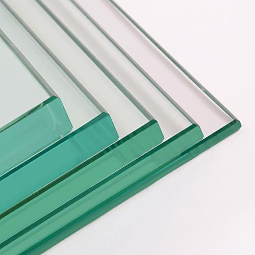 Rectangle Glass Table Top, 36 in x 72 in, Clear H585469
