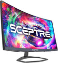 Curved 24.5-inch Gaming Monitor 240Hz 1080p 1ms DisplayPort HDMI Blue Light Shift Built-in Speakers Machine Black N8421