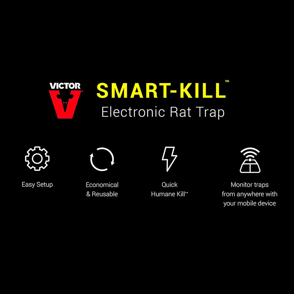 Smart-Kill Electronic Rat Trap K20858