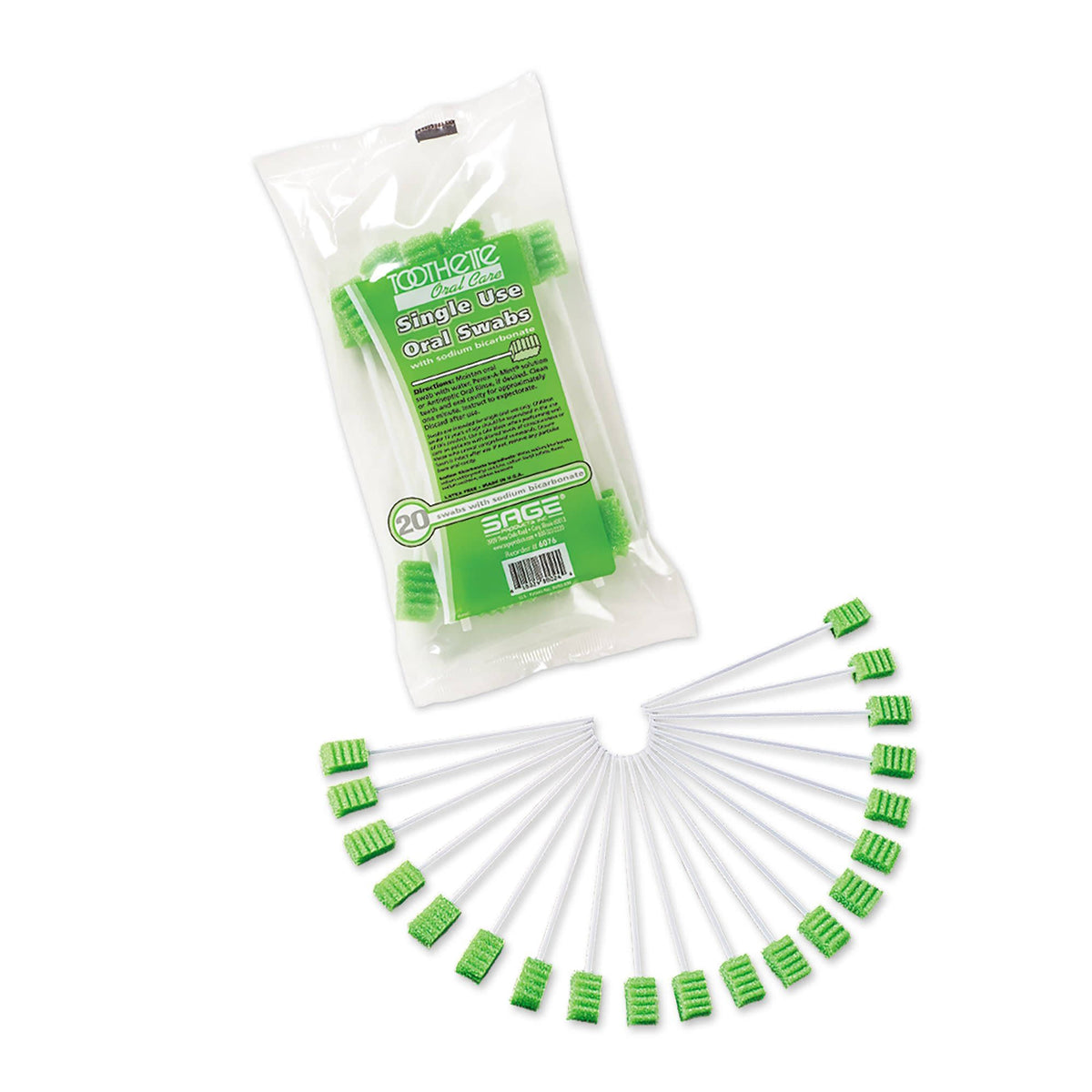 Foam Tip Sodium Bicarbonate Oral Swabstick V681456